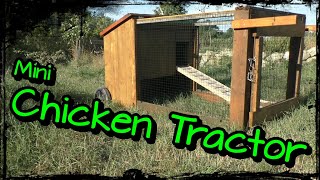 Mini Chicken Tractor  mobiler Hühnerstall für Küken amp Glucke chickentractor chicken hühnerstall [upl. by Atikkin]