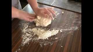 How to Knead Bread The Stretch and Pull Method [upl. by Kifar]