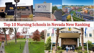 Top 10 NURSING SCHOOLS IN NEVADA New Ranking  CSN Nursing Program [upl. by Saidnac]