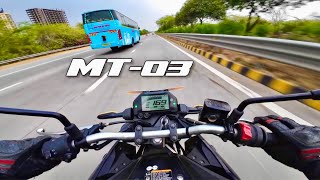 Yamaha MT03 Top Speed 1st Gear To 5th🔥 [upl. by Inga]