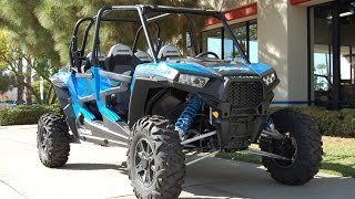 2015 Polaris RZR XP 4 1000 EPS Voodoo Blue [upl. by Vilhelmina]