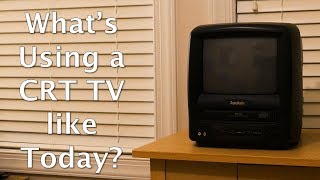 Whats Using a CRT TV from 2000 like Now [upl. by Secnirp]