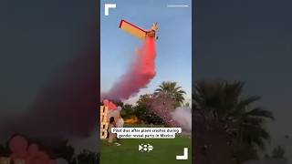 Pilot dies after gender reveal party stunt ends in horror [upl. by Eelynnhoj]