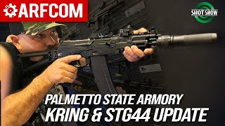 Krink and STG44 Update  Palmetto State Armory  Shot Show 2024 [upl. by Anaud]