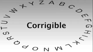 SAT Vocabulary Words and Definitions — Corrigible [upl. by Airdua458]