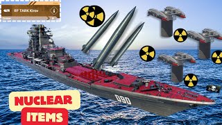 Modern Warships RF TARK KIROV  with Nuclear items ☢️ [upl. by Rramal]