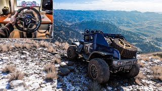 Forza Horizon 5  Hot Wheels Baja Bone Shaker  Real Life Off Roading  Steering Wheel Gameplay [upl. by Airym]