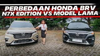 PERBEDAAN MOBIL BARU HONDA BRV N7X EDITION 2024 SENSING VS MODEL LAMA WARNA SHAND KHAKI ADA DISKON [upl. by Nagol]