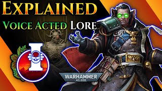 Inquisitor Eisenhorn  Complete 40K Lore  Inquisition [upl. by Lazaruk]