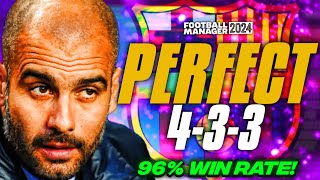 Peps PERFECT 433 96 Win Rate FM24 Tactics  Best FM24 Tactics [upl. by Hope231]