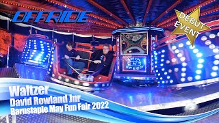 Waltzer  David Rowland Jnr Offride  Barnstaple May Fun Fair 2022 [upl. by Chemush463]