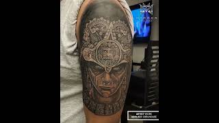 Amazing The Mayan tattoo mirrortattoostudio tattoo tattooink tattooartist nagpur tattooideas [upl. by Areid323]