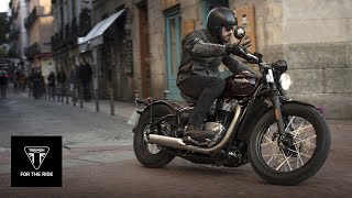 The allnew Triumph Bobber  Pure Bonneville hot rod [upl. by Airdnazxela]