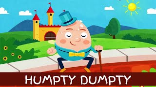 Humpty Dumpty  Kids Rhymes kidsfun rhymes [upl. by Finella]