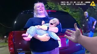 Drunk Moms Rage Against Her Baby Ends in the Worst Way Possible [upl. by Lehcem892]