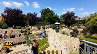 4K 🇬🇧 The Model Village Walk  Mini Replica of Cotswolds Village of Bourton on the Water [upl. by Thormora]