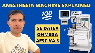 GE Datex Ohmeda Aestiva 5  Anesthesia Machine explain  Self test and operation guide  Biomed Dude [upl. by Tiffi]