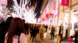 Omotesando Christmas Walking Video  North [upl. by Mit]