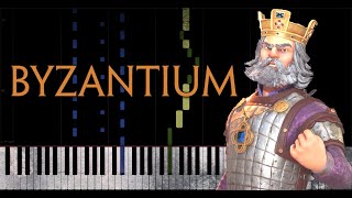 Civilization 6  Byzantium Main Theme  Piano Cover  New Frontier Pass [upl. by Audry650]