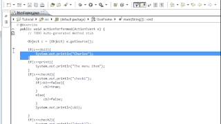 Java programming part 77 GUI  ComboBox with ActionListener [upl. by Acsirp]