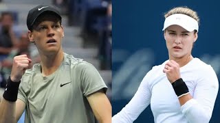 Jannik Sinner era preoccupato quando la sua ragazza Anna Kalinskaya si ritirò a Wimbledon [upl. by Adnirod]