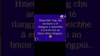 Hmeichhia fing chu an hnute a te tlangpuiMizo funny video 😆🤣 [upl. by Inalaehak379]