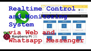 Real Time Control and Monitoring System via Web and Whatsapp Messenger [upl. by Martie]