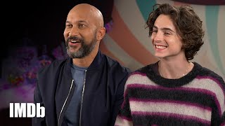 How Timothée Chalamet and the Wonka Cast Cracked Each Other Up [upl. by Melita]