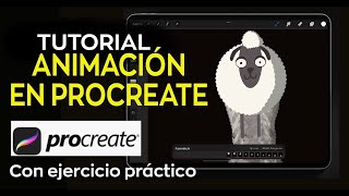 TUTORIAL DE ANIMACION  EFECTO REBOTE EN PROCREATE  EN ESPAÑOL [upl. by Muryh]