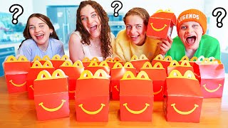 WHO CAN EAT THE MOST HAPPY MEALS wNorris Nuts [upl. by Namad]