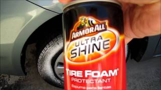 Armor All Ultra Shine Tire Foam [upl. by Adhamh]