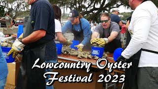 39th Annual Lowcountry Oyster Festival 2023 Boone Hall Plantation Mt Pleasant SC [upl. by Eirrek]