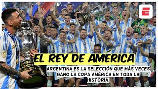 ARGENTINA CAMPEONA OTRA VEZ Ganó 10 a Colombia 16to título de Copa América  Exclusivos [upl. by Cecilla104]