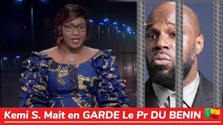 KEMI SEBA CONFRONTER L A COPLICITER DU P TALON🇧🇯 ET P Macron🇫🇷 Contre sa personne [upl. by Adel]