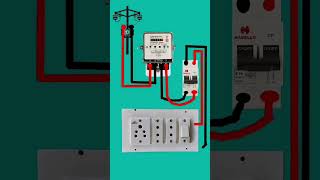 1 Socket 2Pin 2 Socket 1 Switch wiring ⚡💡🪛🛠️Like ❣️ Comment 📋 Share 📤 [upl. by Jeremy]