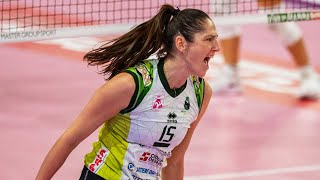 THE BEST OF TATIANA KOSHELEVA 2324 in Megabox Vallefoglia  Lega Volley Femminile 202324 [upl. by Niamart934]