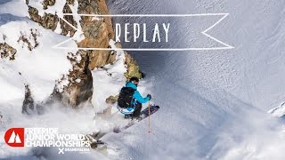 REPLAY  Freeride Junior World Championships 2016 GrandvaliraAndorra [upl. by Malti]