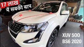 2020 Mahindra XUV500 BS6 W11 O  7 Seater 5 Star Premium SUV Full Review OnRoad Price [upl. by Rawley]