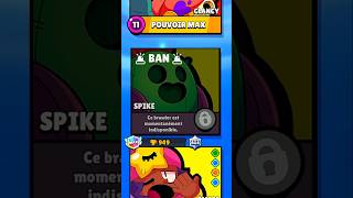 SPIKE BAN de Brawl Stars 🚨 JE TEXPLIQUE POURQUOI [upl. by Yennek]