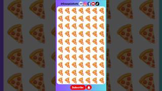 Pizza Emoji Challenge Game usa uk short evazquizshorts [upl. by Barcellona]