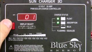 eMarine Blue Sky Sun Charger 30 [upl. by Enirehtac455]