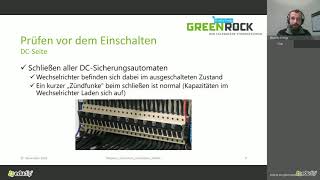 GREENROCK Webinar  Inbetriebnahme [upl. by Atews953]