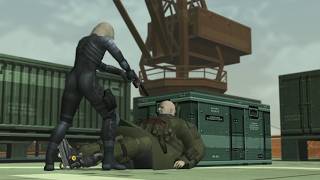 METAL GEAR SOLID 2 Sons of Liberty HD  Fatman boss fight no lethals [upl. by Seen]