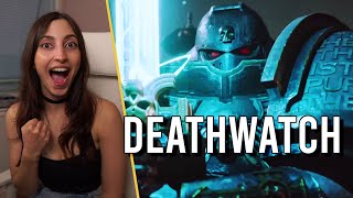 Newcomer REACTS to an OFFICIAL Deathwatch Cinematic [upl. by Nylac]