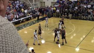 Clarkston Basketball vs Macomb Dakota 2016 Regional playoffs [upl. by Renraw]