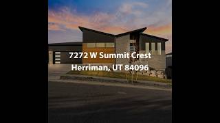 7272 W Summit Crest Herriman UT 84096  3 Bedroom Home For Sale [upl. by Neerual]