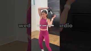 The PERFECT workout split for summer shorts workoutchallenge workoutplan [upl. by Ecienahs]