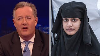 Piers Morgan On Shamima Begum quotShes a Disgusting Piece Of Workquot [upl. by Cornish]