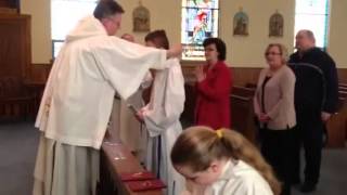 Mercedarian Scapular Sodality Investiture [upl. by Nylatsyrk]