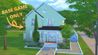 BUILD NEWCREST CHALLENGE 5  Sims 4  Base Game Only Challenge [upl. by Kery]